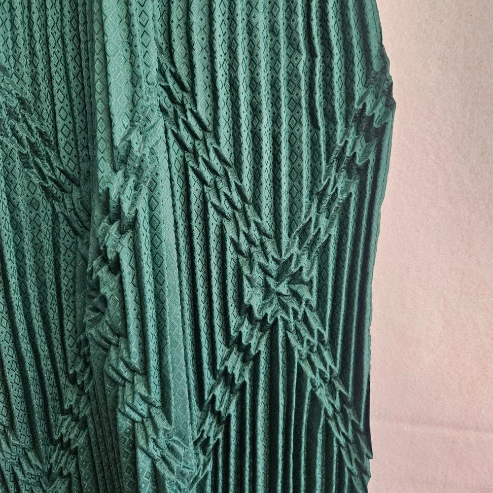 Vtg Kalotaszeg Transylvania‎ Embroidered Sequin Vest Pleated Wrap Skirt Apron